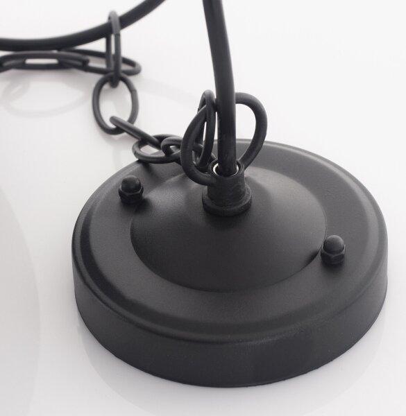 Brilagi - Lampada a sospensione da esterno LED LUNA 1xE27/60W/230V IP44