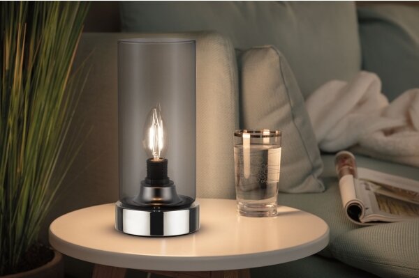 Paulmann 77056 - Lampada da tavolo touch PINJA 1xE14/40W 230V