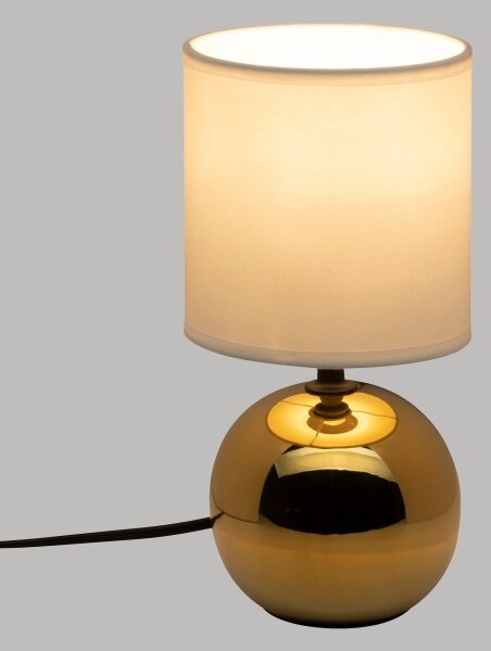 Atmosphera - Lampada da tavolo TIMÉO 1xE14/60W/230V oro/bianco
