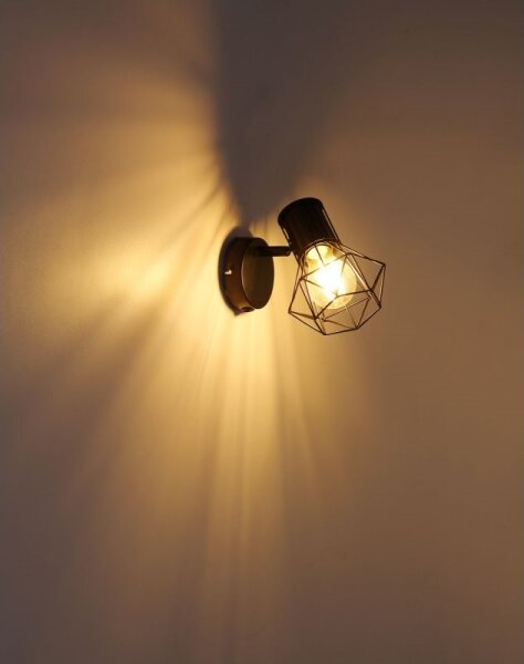 Globo 54017-1 - Luce Spot da parete PRISKA 1xE27/40W/230V
