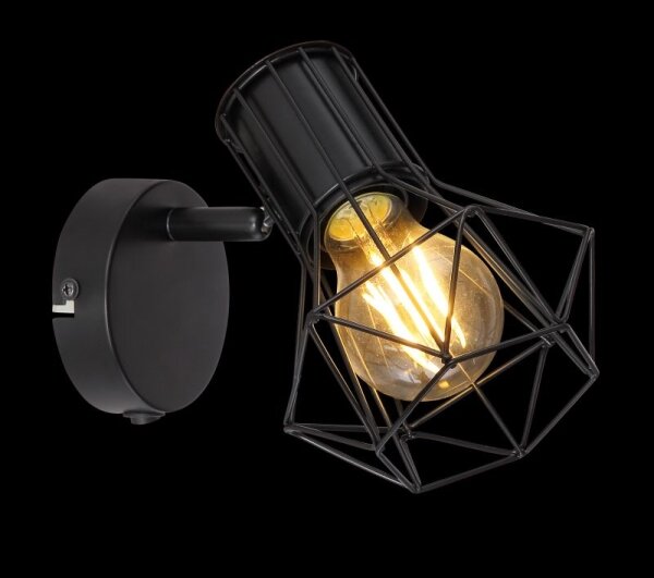 Globo 54017-1 - Luce Spot da parete PRISKA 1xE27/40W/230V