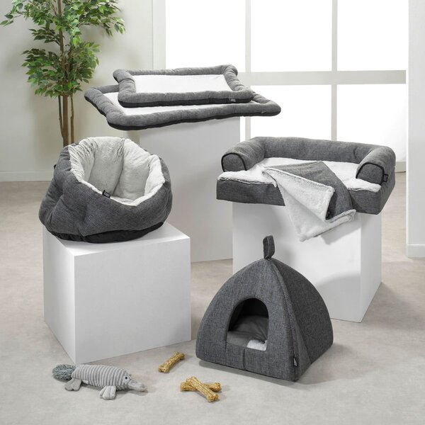 Bozzolo grigio per gatti 40x40 cm - Love Story