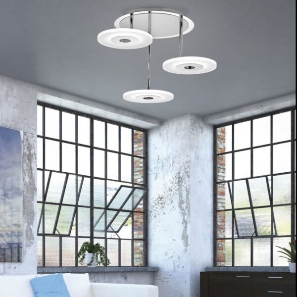 Paul Neuhaus 6446-55 - Lampadario LED dimmerabile ADALI 3xLED/13W/230V