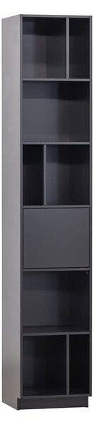 Libreria modulare in legno di pino nero 40x210 cm Finca - WOOOD