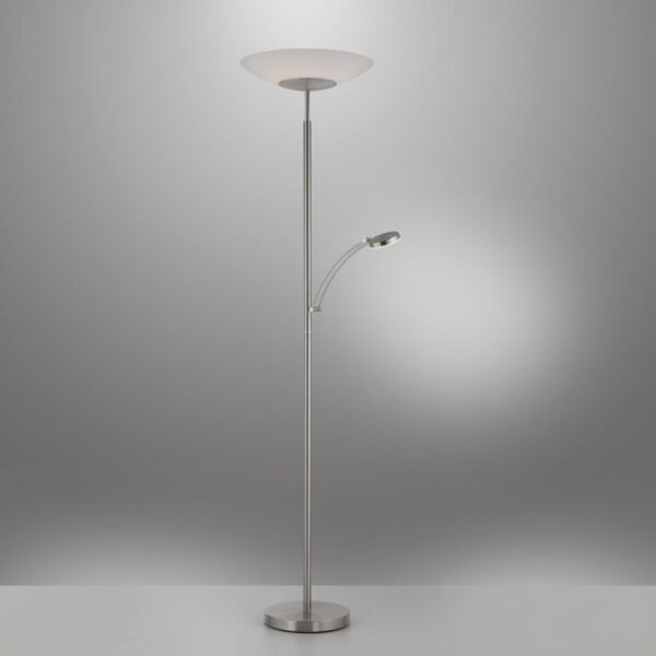 Paul Neuhaus 655-55-LED Lampada da terra dimmerabile ALFRED LED/28W+LED/4W/230V
