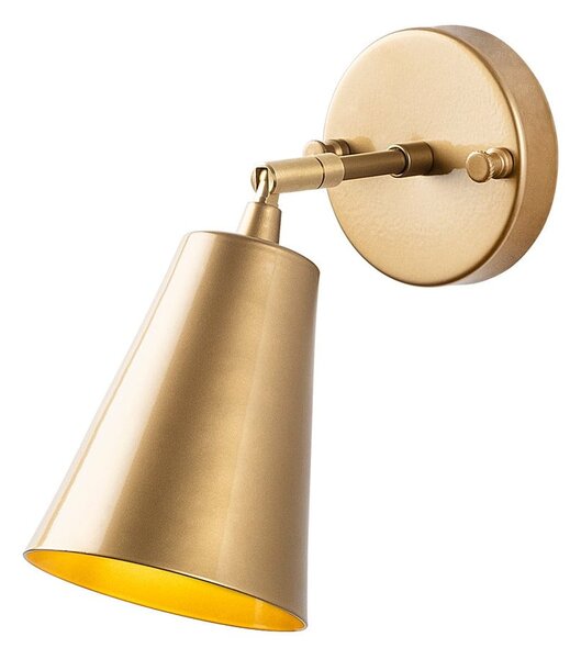 Lampada da parete dorata ø 10 cm Evander – Opviq lights