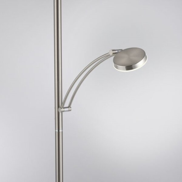 Paul Neuhaus 655-55-LED Lampada da terra dimmerabile ALFRED LED/28W+LED/4W/230V