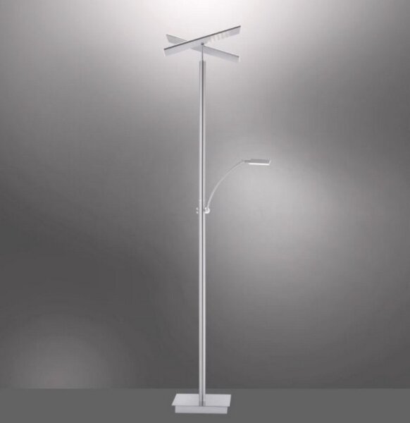 Paul Neuhaus 687-55 - Lampada da terra dimmerabile a LED ARTUR 2xLED/27W + LED/6W
