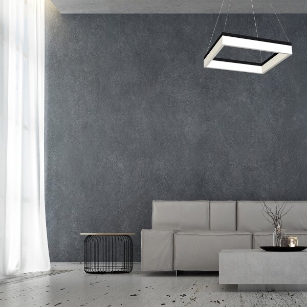 Lampada a sospensione LED su cavo NERO LED/32W/230V