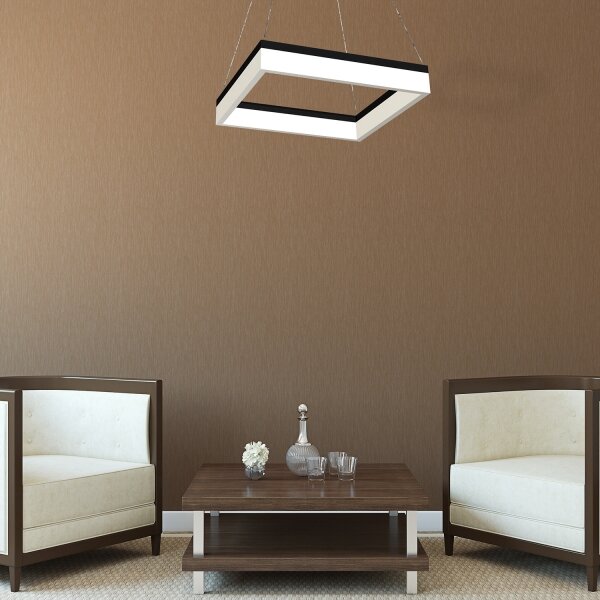 Lampada a sospensione LED su cavo NERO LED/32W/230V