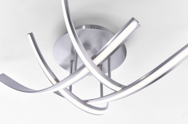 Paul Neuhaus 6474-55 - Lampadario LED dimmerabile da superficie LINDA 4xLED/7W/230V