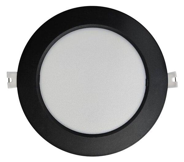 Lampada LED da incasso CIRCLE LED/12W/230V 4000K diametro 17 cm nero