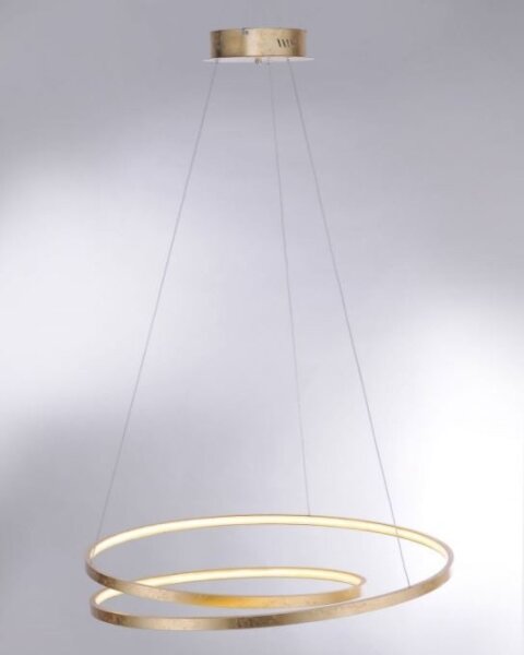 Paul Neuhaus 2474-12 - Lampadario LED dimmerabile su filo ROMAN LED/40W/230V dorato