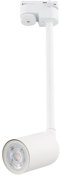 Lampadario a sospensione con supporto rigido per sistema a binario TOP 1xGU10/10W/230V bianco