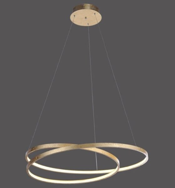 Paul Neuhaus 2474-12 - Lampadario LED dimmerabile su filo ROMAN LED/40W/230V dorato