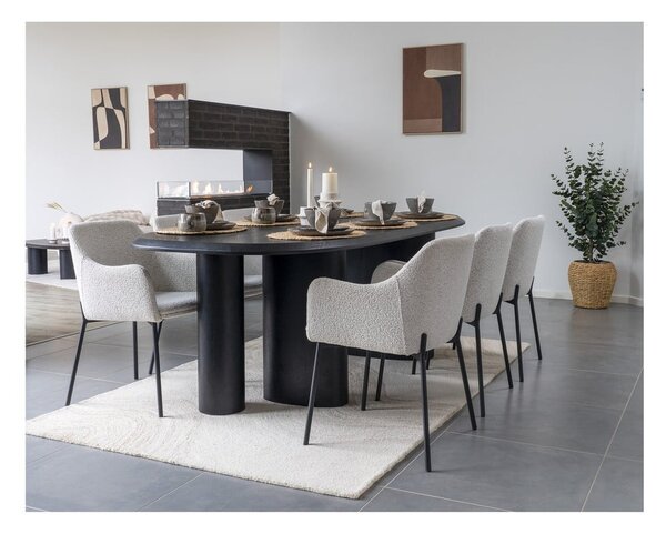 Set di 4 ciotole in gres grigio da 1,5 l Selma - House Nordic