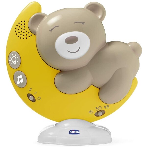 Chicco - Proiettore per culla con melodia 3in1 NEXT2MOON 3xAA grigio