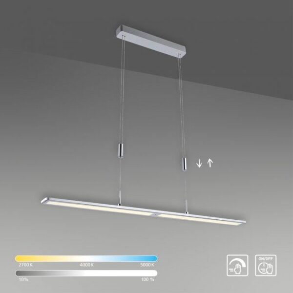 Paul Neuhaus 2565-95 - Lampadario LED dimmerabile con sensore NIKA LED/35W/230V