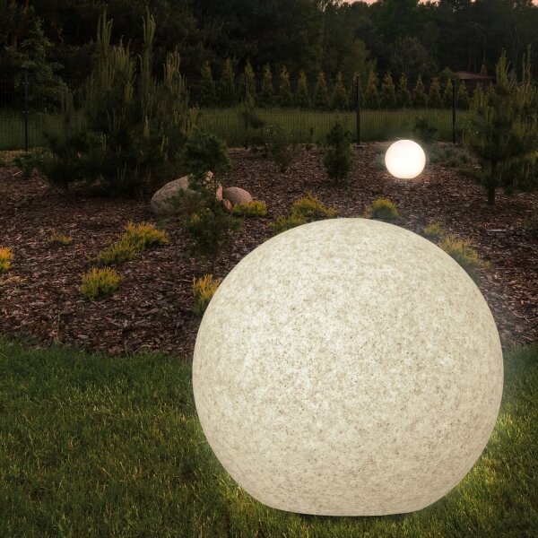 Lampada da esterno ARGENTO 1xE27/15W/230V diametro 30 cm IP65 grigio