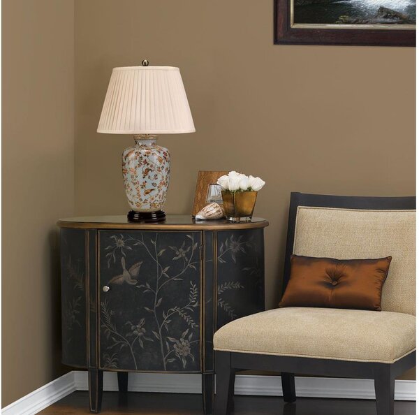 Elstead GOLD-BIRDS-TL - Lampada da tavolo GOLD BIRDS 1xE27/60W/230V