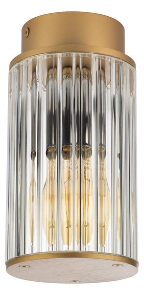 Argon 8774 - Plafoniera da esterno NORFOLK 1xE27/15W/230V IP44 oro