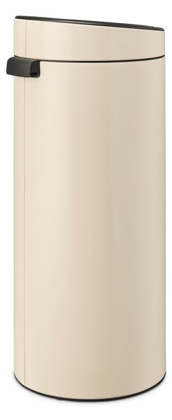 Bidone per rifiuti in acciaio beige touch 30 l Touch Bin - Brabantia