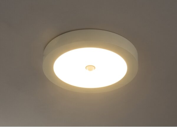 GLOBO 41605-18S - Plafoniera LED da esterno con sensore PAULA LED/18W/230V