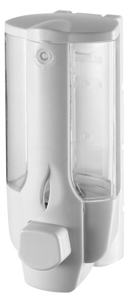 Dispenser per sapone in plastica da parete bianco 350 ml Aqualine – Sapho