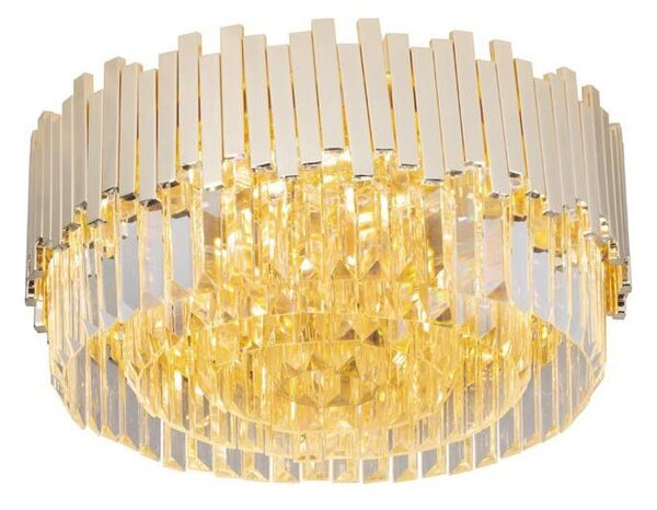 MAXLIGHT C0165 - Plafoniera TREND 8xE14/40W/230V diametro 45 cm oro