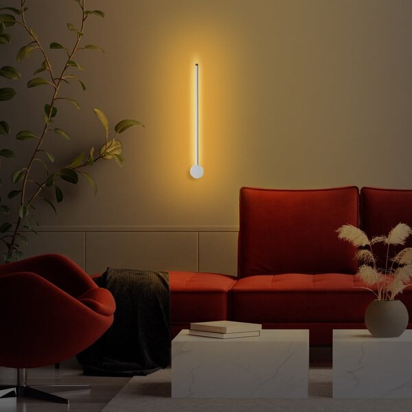 Lampada da parete LED bianca Sword – Opviq lights