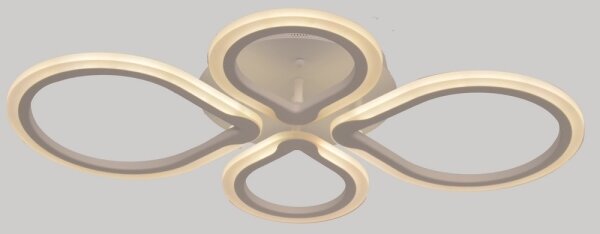 Plafoniera LED dimmerabile con telecomando TRIESTE LED/52W/230V