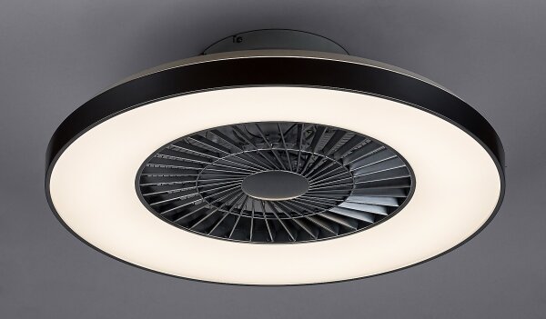 Rabalux - Plafoniera LED dimmerabile con ventilatore LED/40W/230V + TC