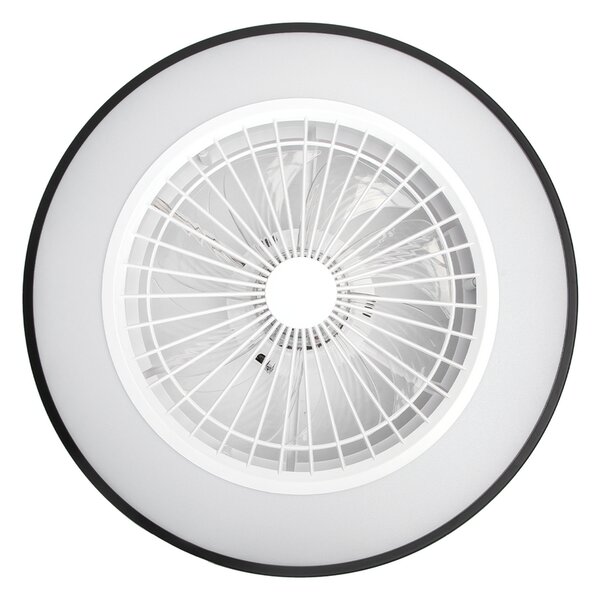 Lampadario Ventilatore da soffitto 55W CCT + RGB illuminazione Led regolabile con telecomando Aigostar