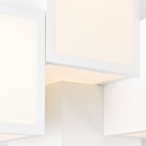 Brilliant - Plafoniera LED CUBIX 5xLED/7,6W/230V 3000K bianco