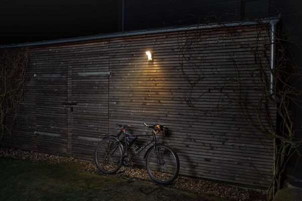 Ledvance - Applique da esterno a LED con sensore SPOT LED/8W/230V IP55 nera