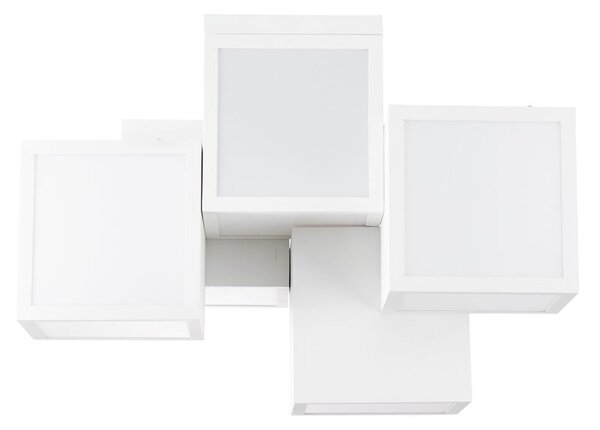 Brilliant - Plafoniera LED CUBIX 5xLED/7,6W/230V 3000K bianco