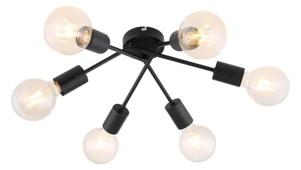 Rabalux 3990 - Lampadario da incasso LAMAR 6xE27/40W/230V