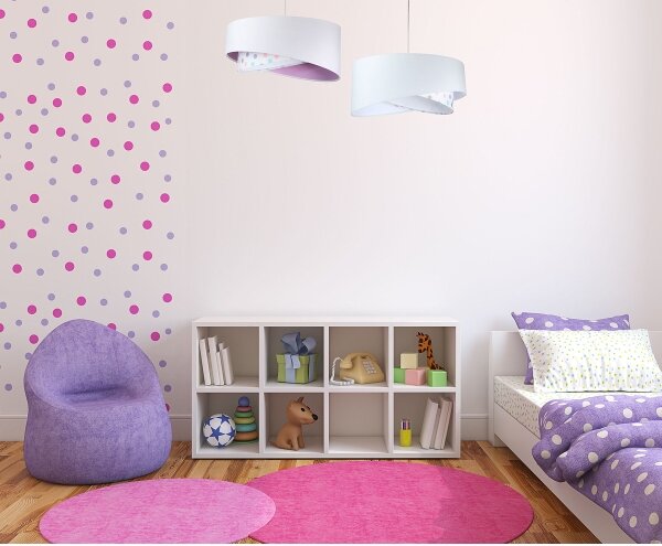 Lampadario a sospensione con filo GALAXY 1xE27/60W/230V