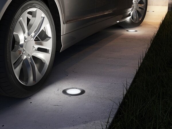 Lampada LED da incasso da esterno ROAD LED/0,5W/230V IP67 3000K