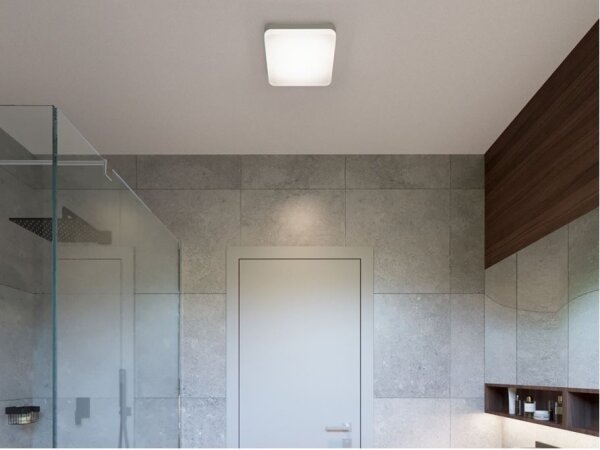 LED2 - Plafoniera LED SQUARE LED/12W/230V IP54 3000/4000/5700K