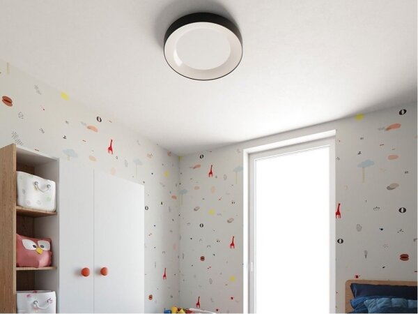 LED2 - Plafoniera LED BELLA LED/40W/230V 3000/4000K nera