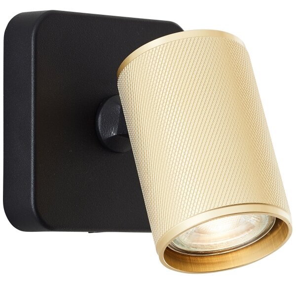 Brilliant - Luce Spot da parete a LED MARTY 1xGU10/5W/230V oro