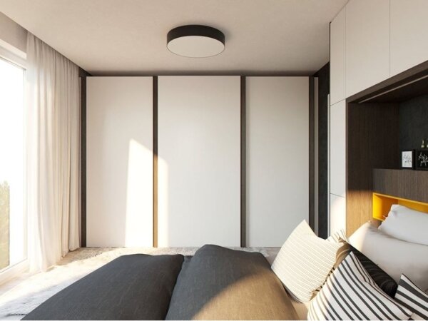 LED2 - Plafoniera LED MONO LED/60W/230V 3000/4000K nera