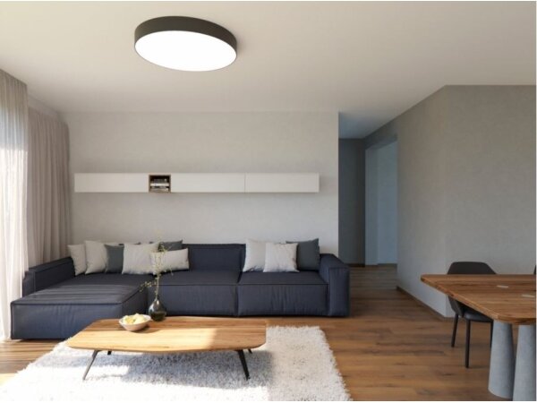 LED2 - Plafoniera LED MONO LED/60W/230V 3000/4000K nera