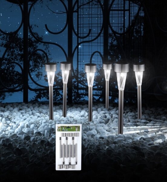 Globo 3386-6 - SET 6x Lampada solare LED LED/1,2V IP44