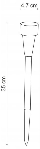 Globo 3386-6 - SET 6x Lampada solare LED LED/1,2V IP44