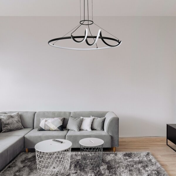 Rabalux 72022 - Lampadario a sospensione con filo LED dimmerabile MENAZI LED/46W/230V 3000-6500K + +TC