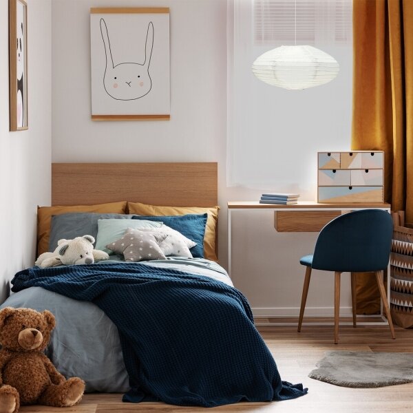 Rabalux 71000 - Paralume per lampadario RINARA max. 40W diametro 50 cm bianco