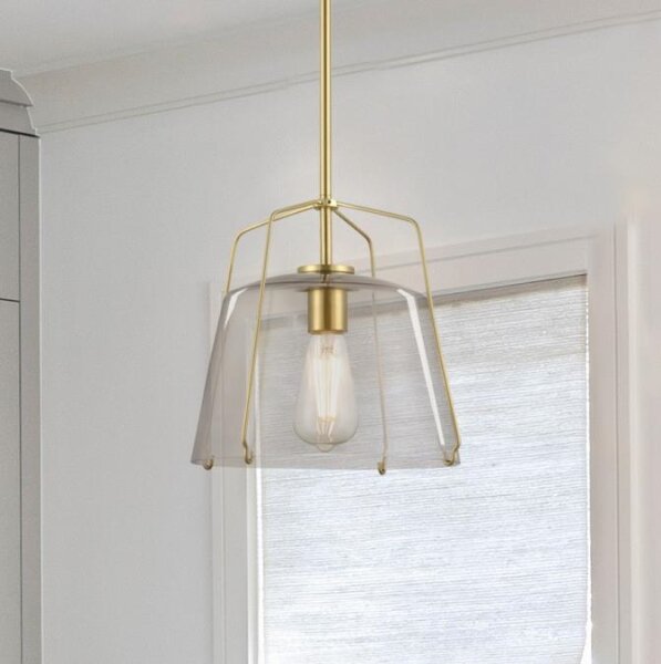 Westinghouse 61251 - Lampadario a sospensione con supporto rigido HALLEIN 1xE27/60W/230V