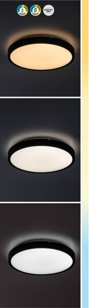 Rabalux 71428-Plafoniera LED dimmerabile da bagno ALENZO LED/24W/230V IP44 bianco + +TC